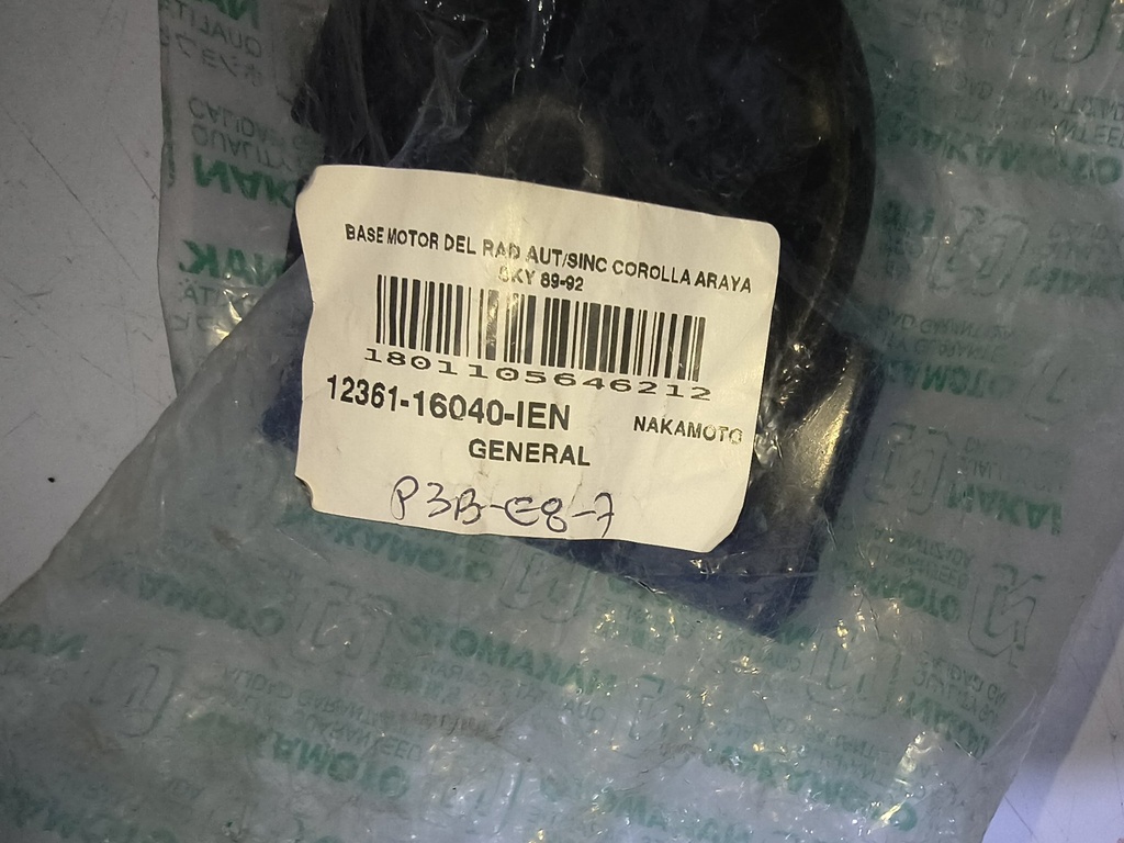 BASE MOTOR DEL RAD AUT/SINC COROLLA ARAYA SKY 89-92 - Vista 3