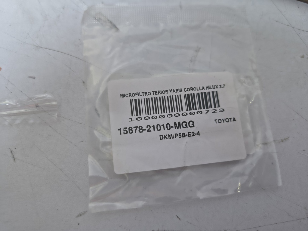 MICROFILTRO TERIOS YARIS COROLLA HILUX 2.7