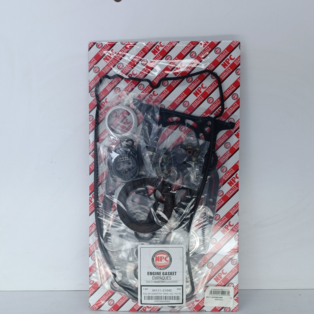 KIT EMPACADURA YARIS 1.3 1.5 01-10