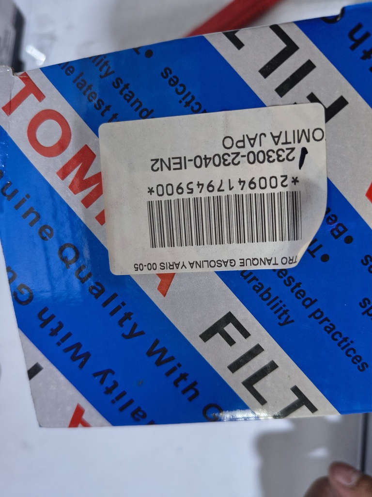 FILTRO TANQUE GASOLINA YARIS 00-05