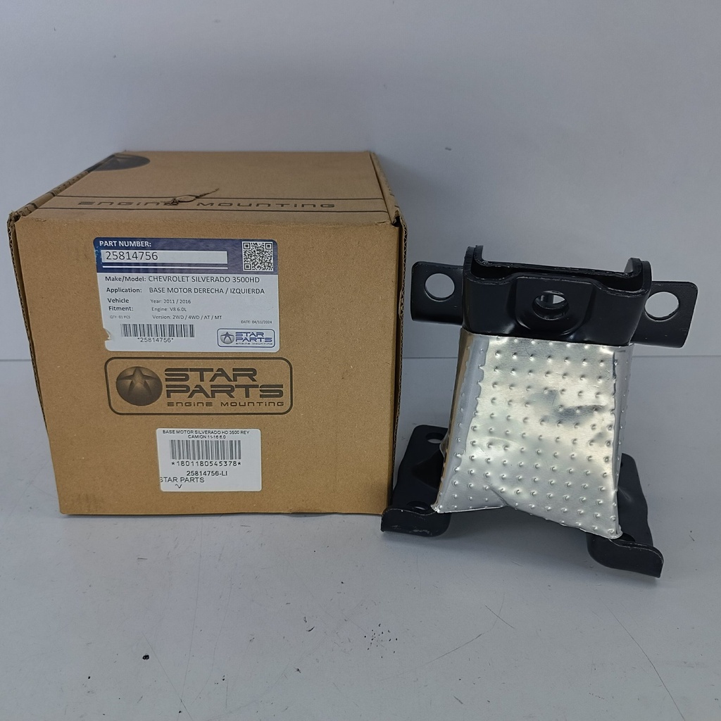 BASE MOTOR SILVERADO HD 3500 REY CAMION 11-16 6.0