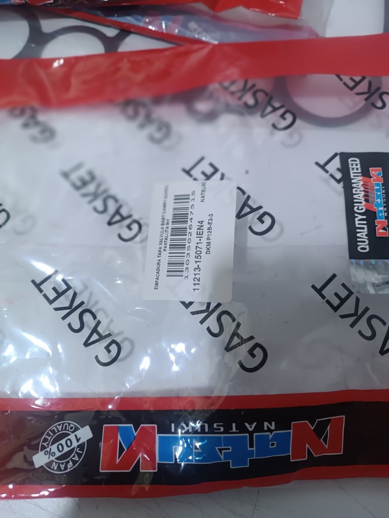 EMPACADURA TAPA VALVULA BABY CAMRY SAPITO PANTALLITA INY