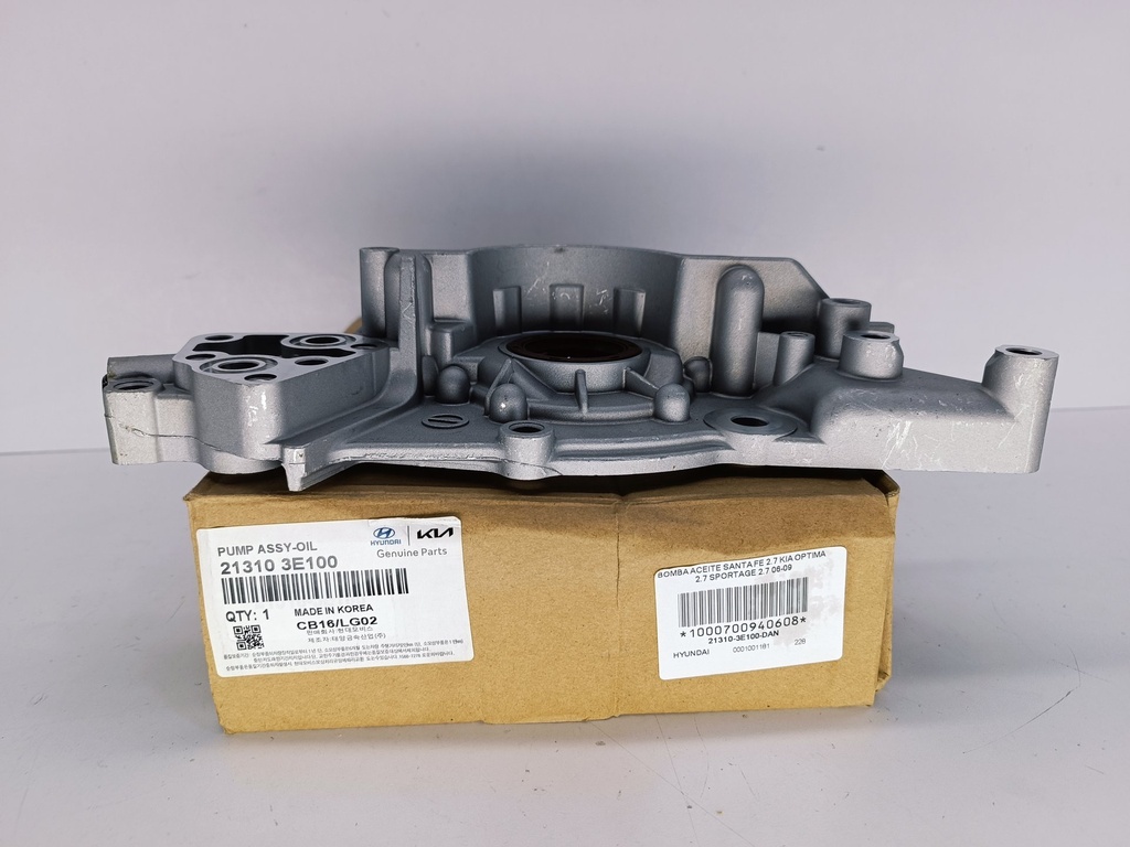 BOMBA ACEITE SANTA FE 2.7 KIA OPTIMA 2.7 SPORTAGE 2.7 06-09
