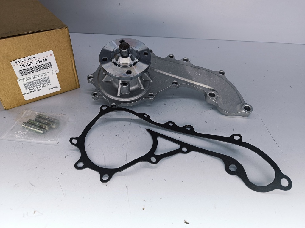 BOMBA AGUA HILUX MERU HIACE 2.4 2.7 2RZ 3RZ 98-04 (12 HUECO)