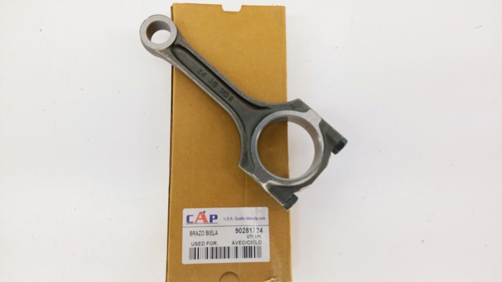 BRAZO DE BIELA MOTOR AVEO CORSA 1.6 OPTRA DESIGN ADVANCE MERIVA MONTANA PALIO 1.8 LANOS CIELO