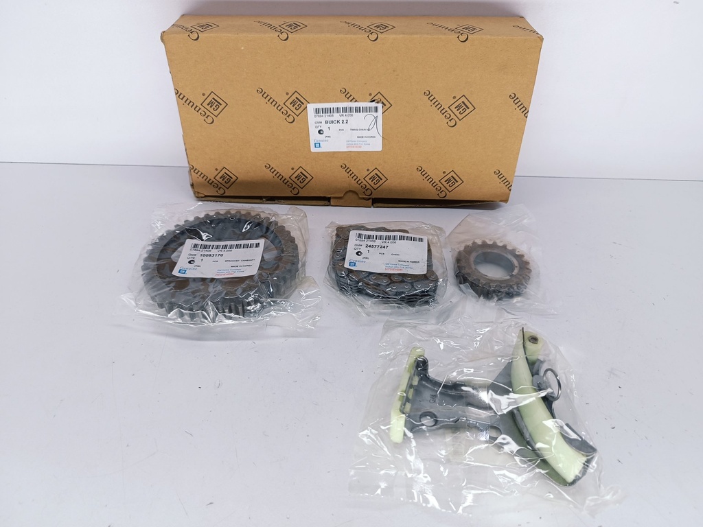 KIT CADENA TIEMPO CAVALIER 2.2 96-02 CON TENSOR
