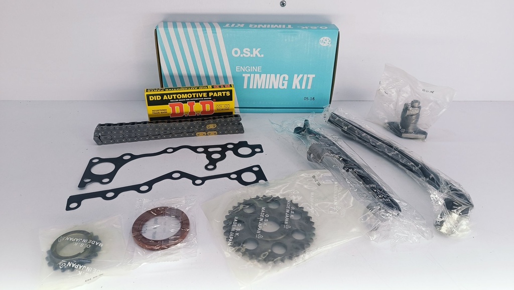 KIT CADENA TIEMPO HILUX 2.4 2RZ 95-99 DONGFENG ZNA 4X2 4X4