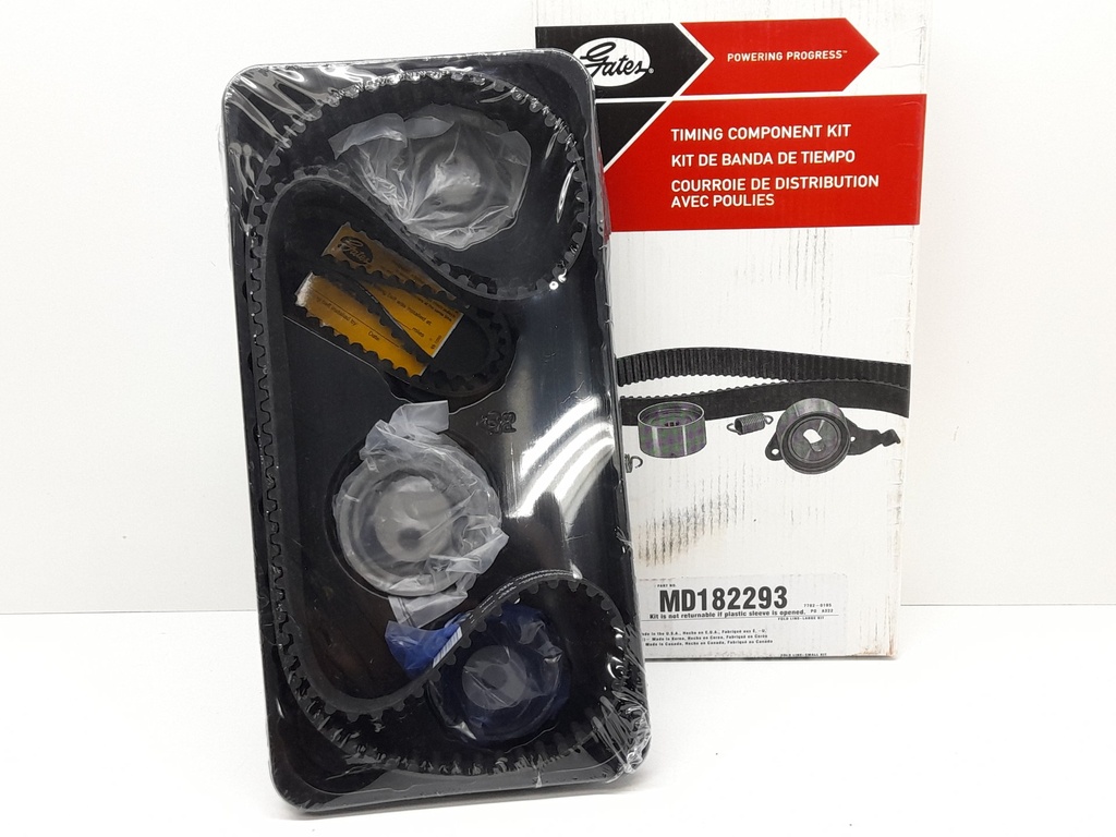 KIT CORREA TIEMPO L300 2.0 F.I. 00-15 CHERY TIGGO 2.4 (123D) (CON KIT BALANCEADOR)