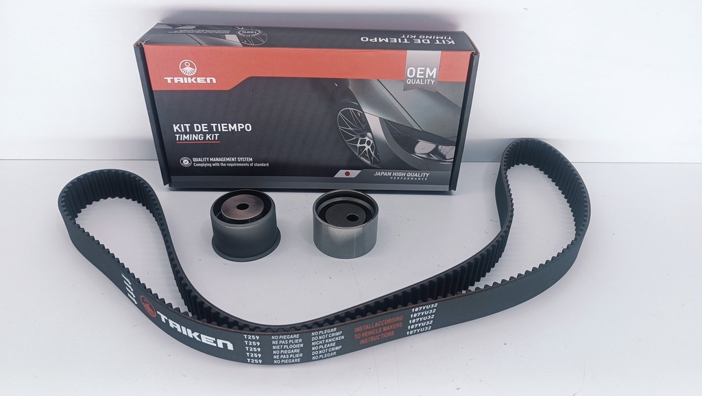 KIT CORREA TIEMPO MONTERO LIMITED 3.0L 6G72 24V 95-02 (187D)