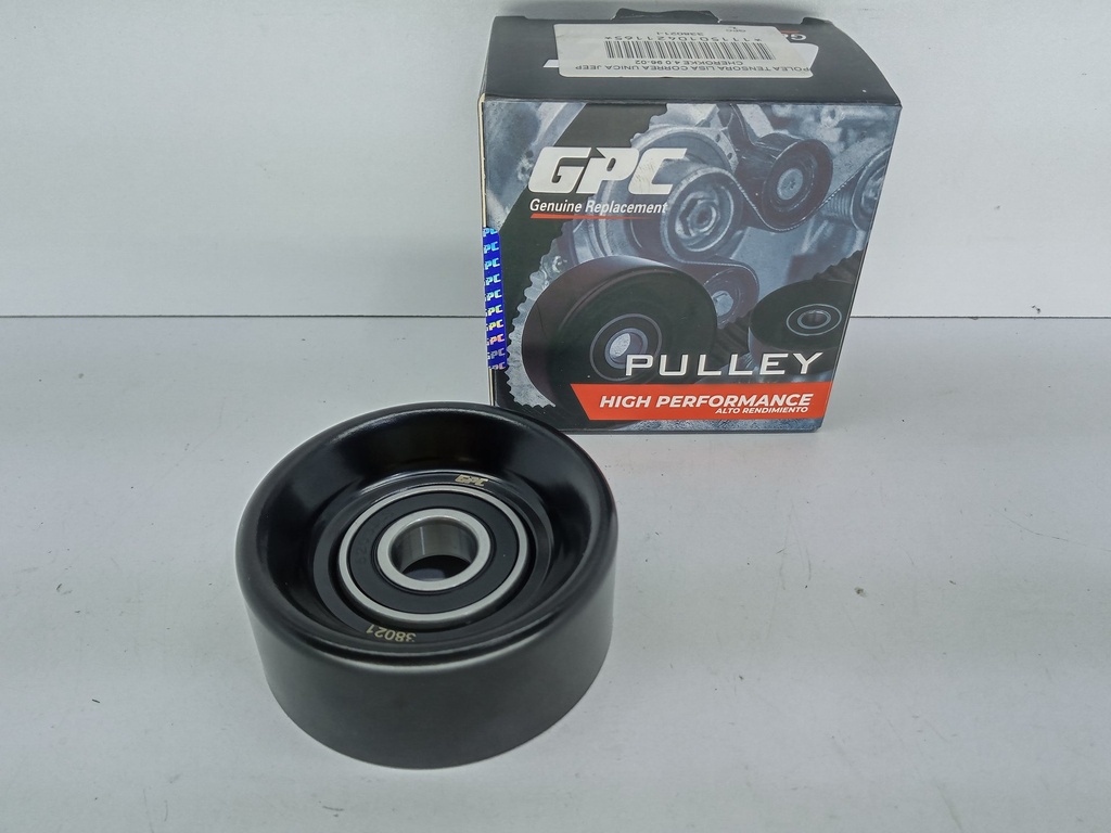 POLEA TENSORA LISA CORREA UNICA JEEP CHEROKKE 4.0 96-02
