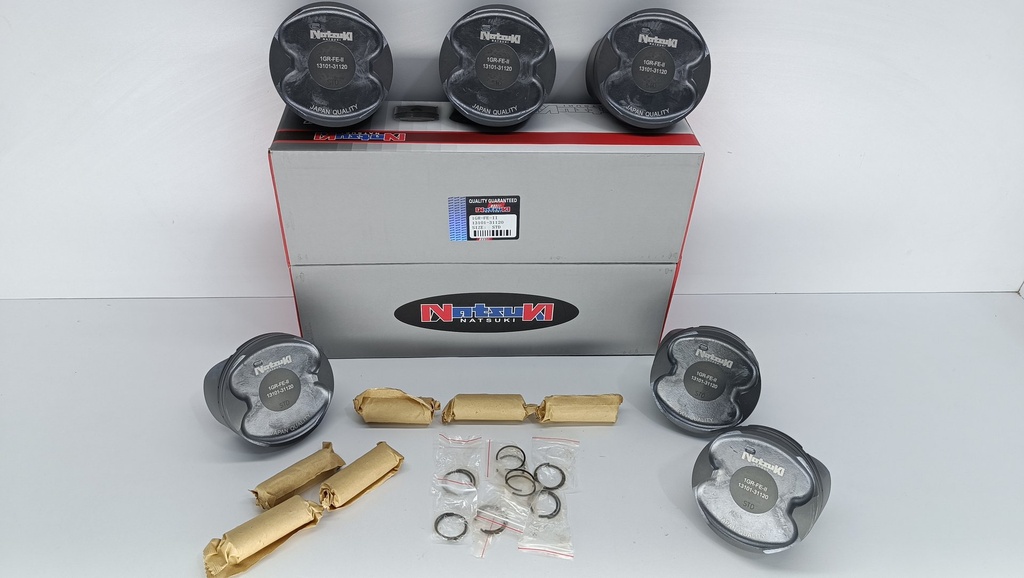PISTON 4RUNNER HILUX KAVAK TACOMA FORTUNER FJ CRUISER 1GRFE 2DA GEN (STD) (1.2X1.2X2 94MM)