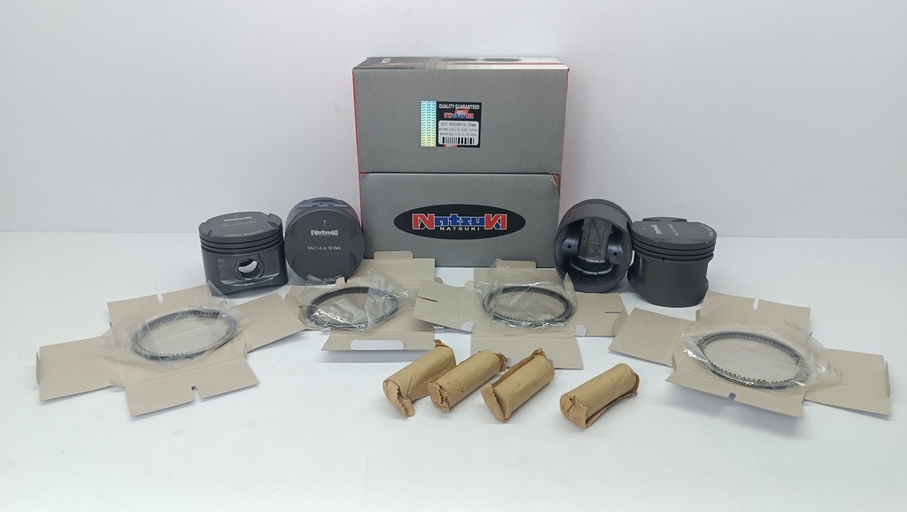 PISTON CLIO SYMBOL LOGAN KANGOO MEGANE 1.4 16V FALDA LARGA (STD) CON ANILLOS