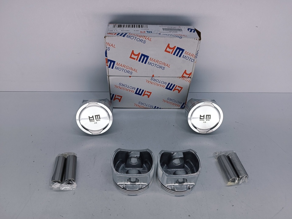 PISTON FIAT UNO FIRE FIORINO FIRE 1.3 8V (0.60) (030) (1.2x1.2x2.5 70.8mm)