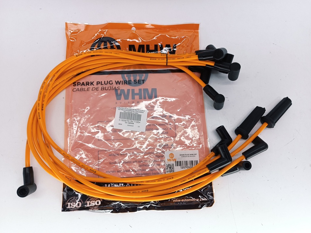 CABLE BUJIA BLAZER 262 RECTO CURVO 90-94 262 4.3 TBI