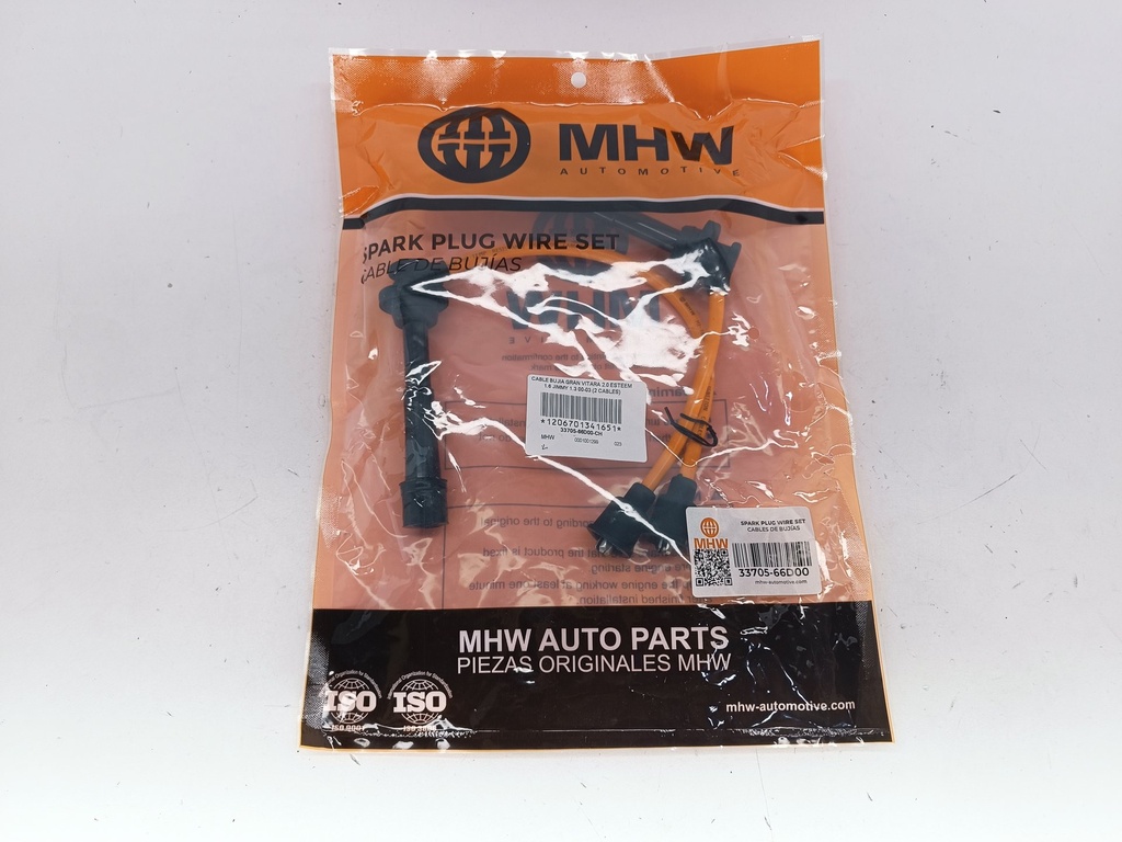 CABLE BUJIA GRAN VITARA 2.0 ESTEEM 1.6 JIMMY 1.3 00-03 (2 CABLES)