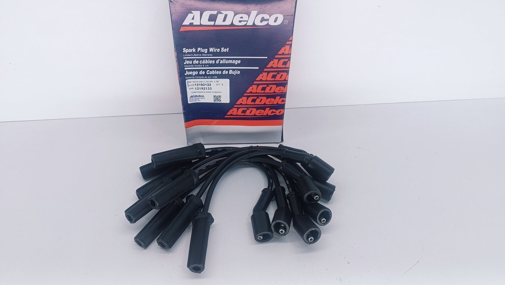 CABLE BUJIA SILVERADO TAHOE REY CAMION 3500HD AVALANCHE 5.3 6.0 07-16 ( LARGO)