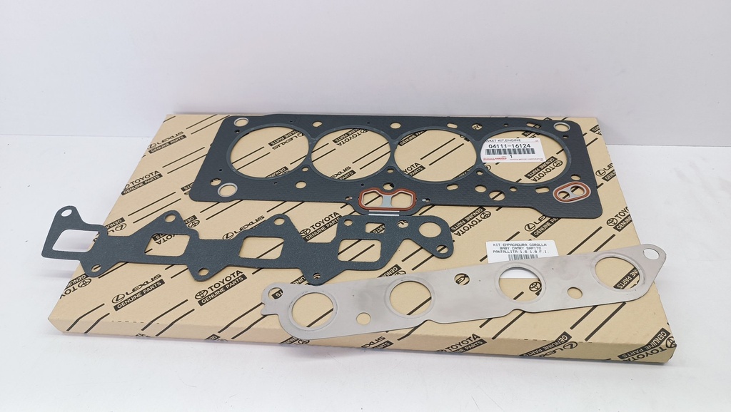 KIT EMPACADURA COROLLA BABY CAMRY 1.6 1.8 94-02 SAPITO PANTALLITA INYECCION 93-02