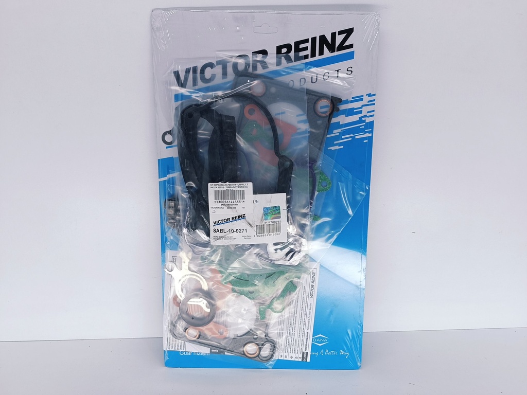 KIT EMPACADURA FESTIVA TURPIAL 1.3 MAZDA 323 DE CORREA DE TIEMPO KIA RIO 1.3