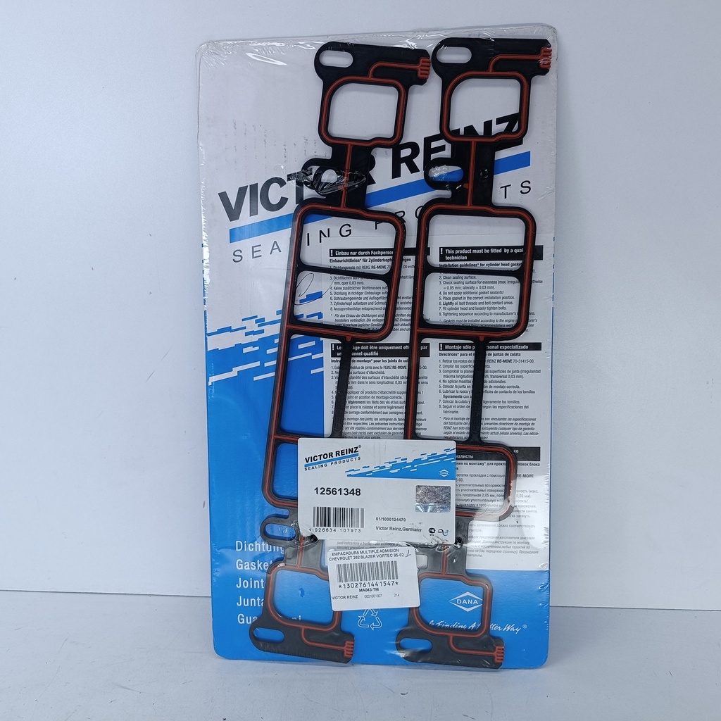 EMPACADURA MULTIPLE ADMISION CHEVROLET 262 BLAZER VORTEC 95-02