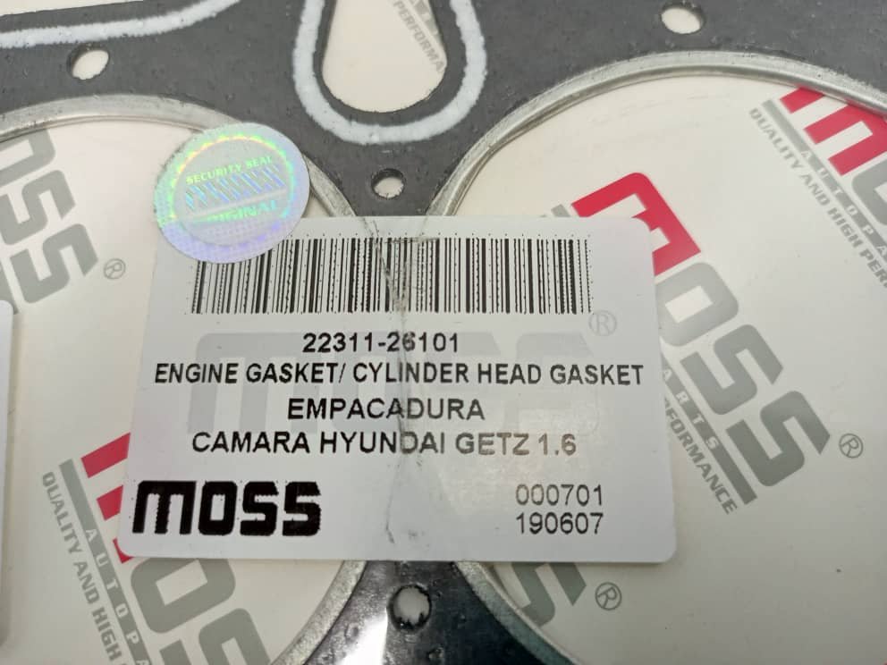 EMPACADURA CAMARA GETZ ELANTRA 1.6 ACCENT RIO CVVT 1.6