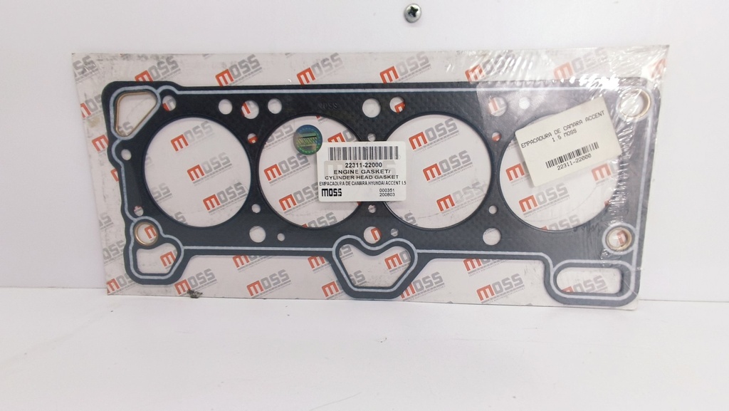 EMPACADURA CAMARA ACCENT 1.5