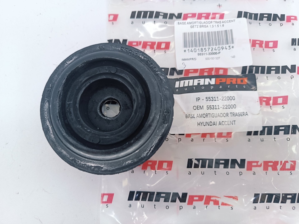 BASE AMORTIGUADOR TRAS ACCENT GETZ BRISA 1.3 1.5 1.6